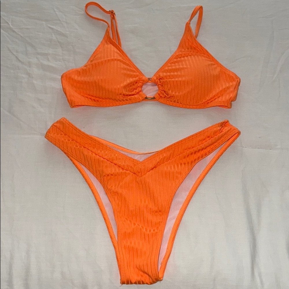 Orange bikini
